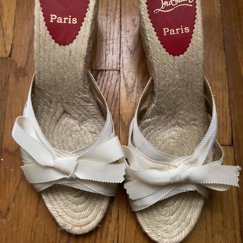 Christian Louboutin espadrilles